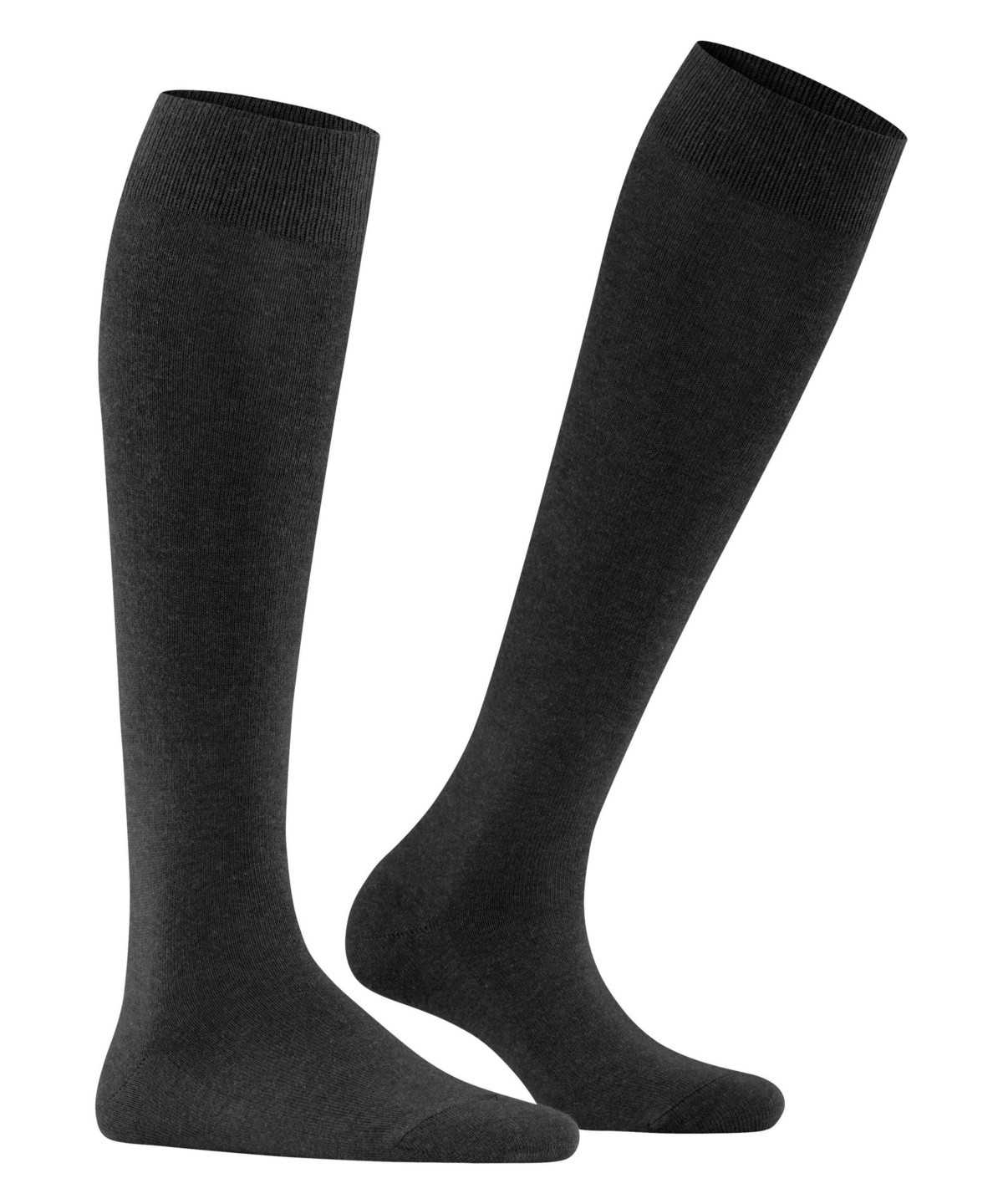 Skarpetki Falke Family Knee-high Socks Damskie Szare | CQRIMS-943