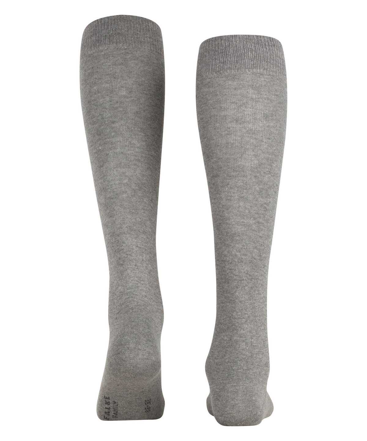 Skarpetki Falke Family Knee-high Socks Damskie Szare | YEAKOM-524