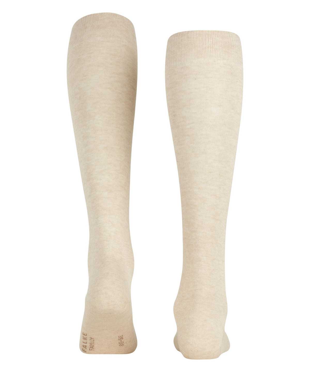 Skarpetki Falke Family Knee-high Socks Damskie Beżowe | TMXJWQ-782