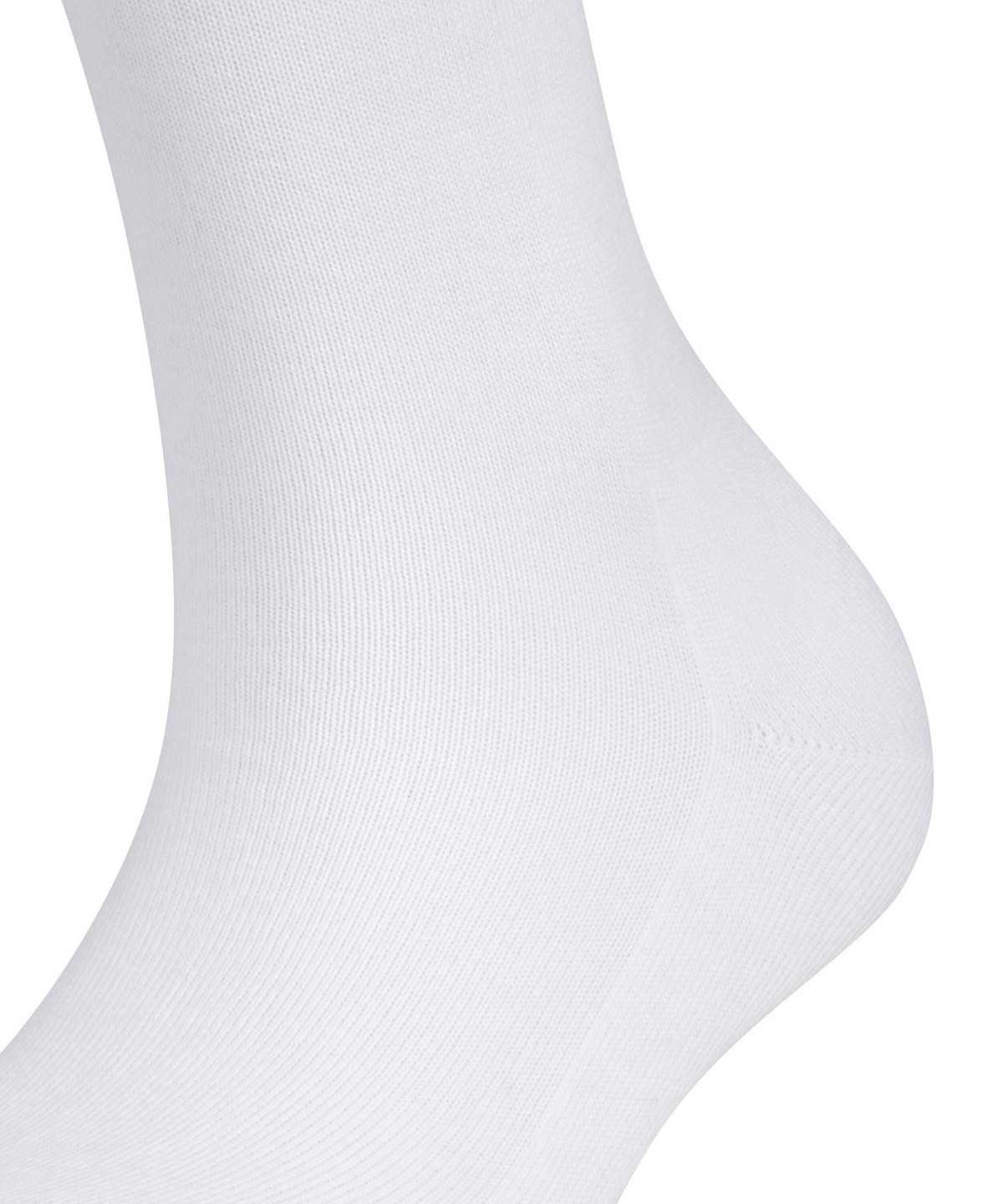 Skarpetki Falke Family Knee-high Socks Damskie Białe | DCUEWG-310