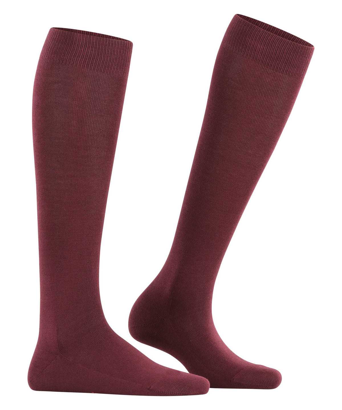 Skarpetki Falke Family Knee-high Socks Damskie Czerwone | EMJVXA-372