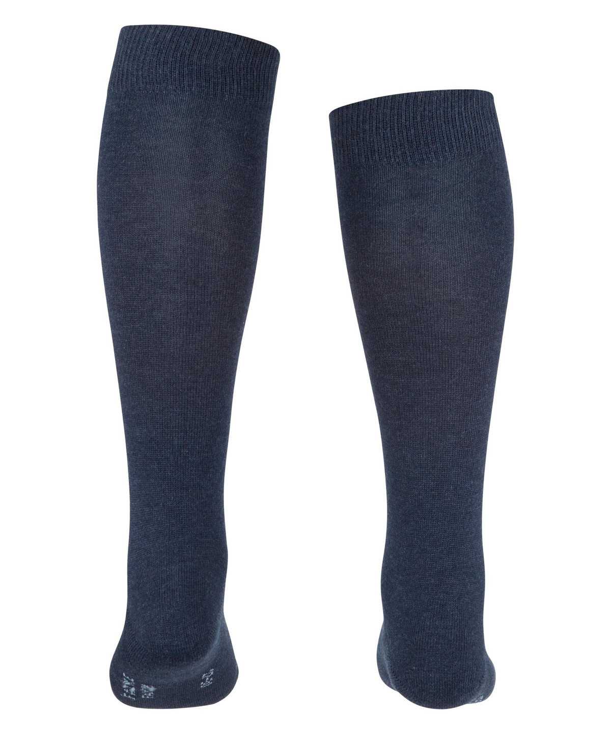 Skarpetki Falke Family Knee-high Socks Dziecięce Niebieskie | ECQWRU-846