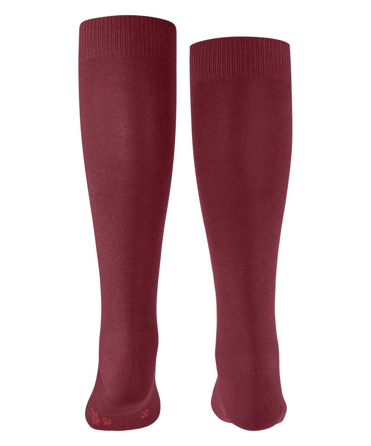 Skarpetki Falke Family Knee-high Socks Dziecięce Czerwone | URLWBK-324