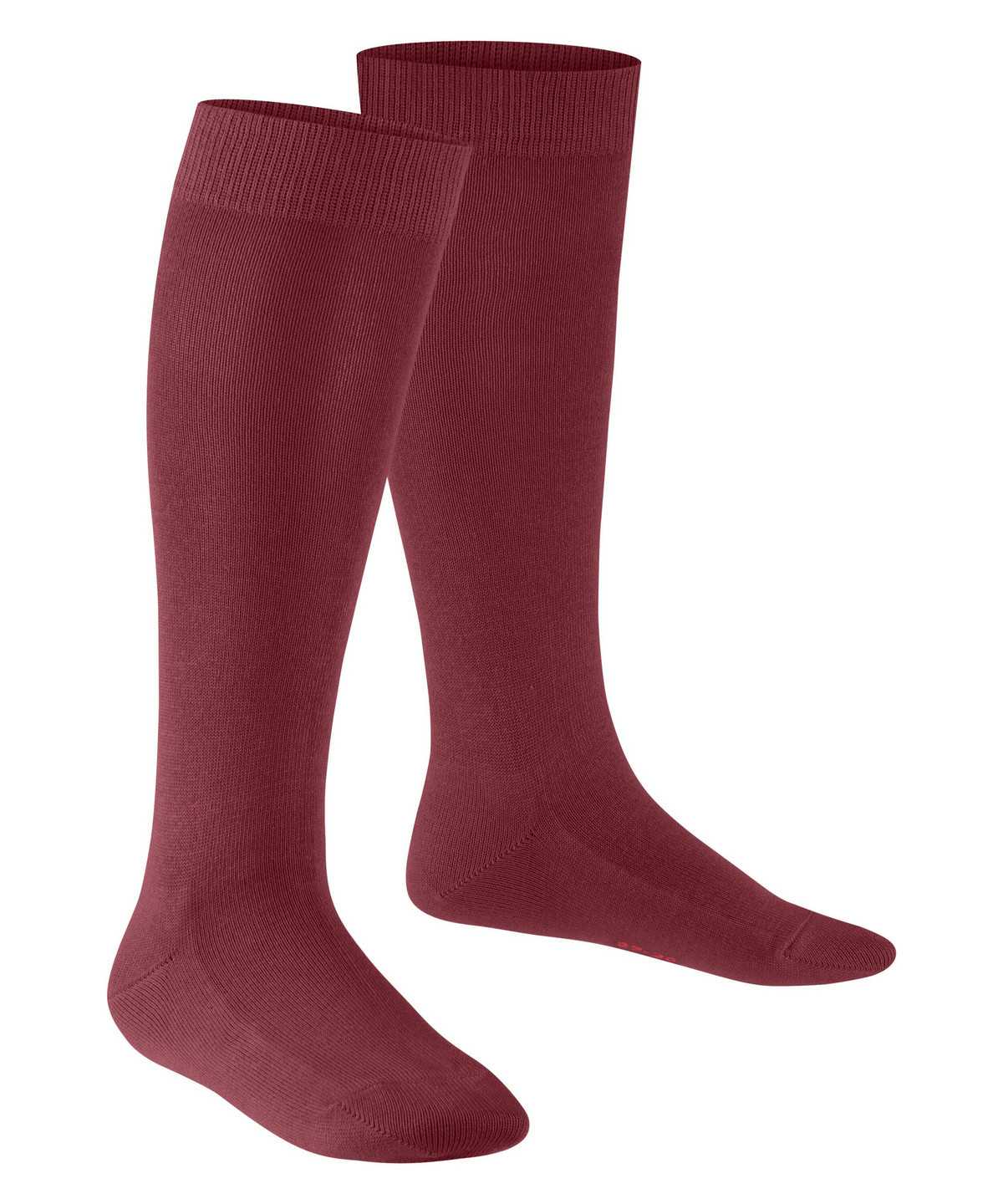 Skarpetki Falke Family Knee-high Socks Dziecięce Czerwone | URLWBK-324