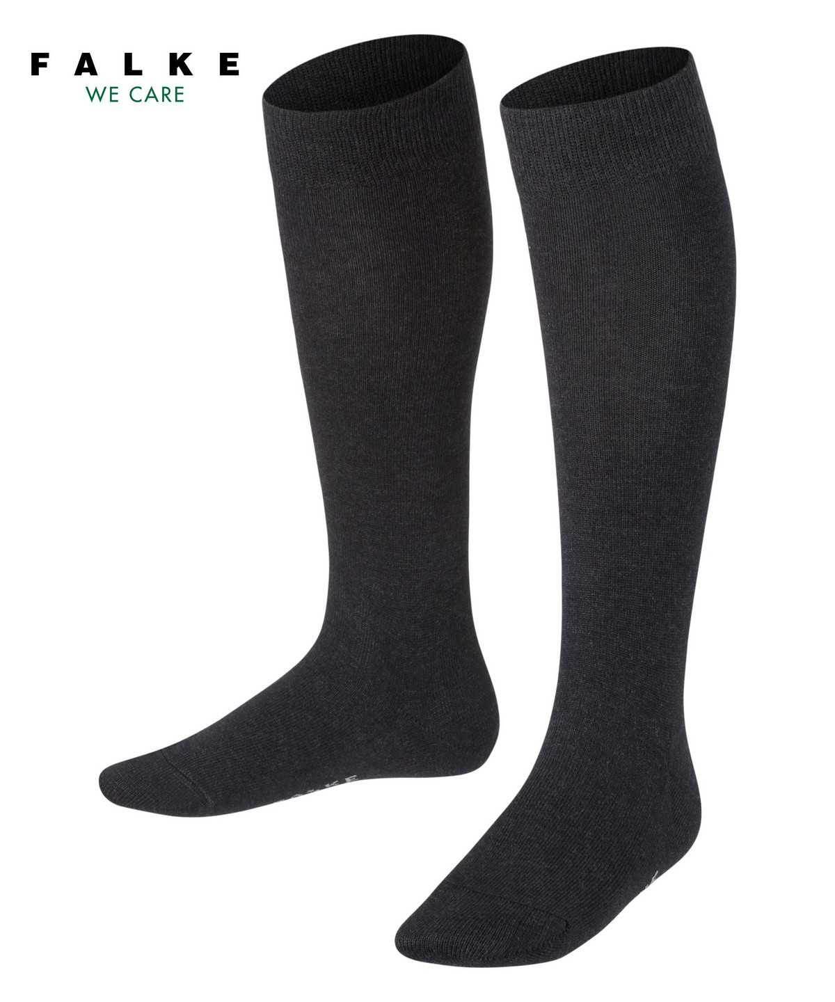 Skarpetki Falke Family Knee-high Socks Dziecięce Szare | PVHZSF-625