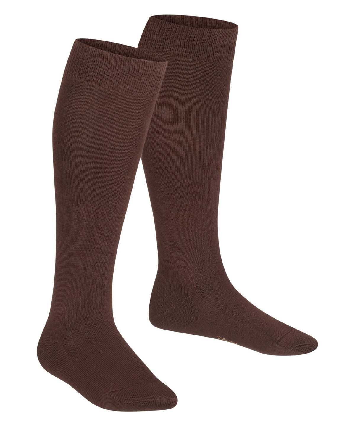 Skarpetki Falke Family Knee-high Socks Dziecięce Brązowe | FDVALO-681