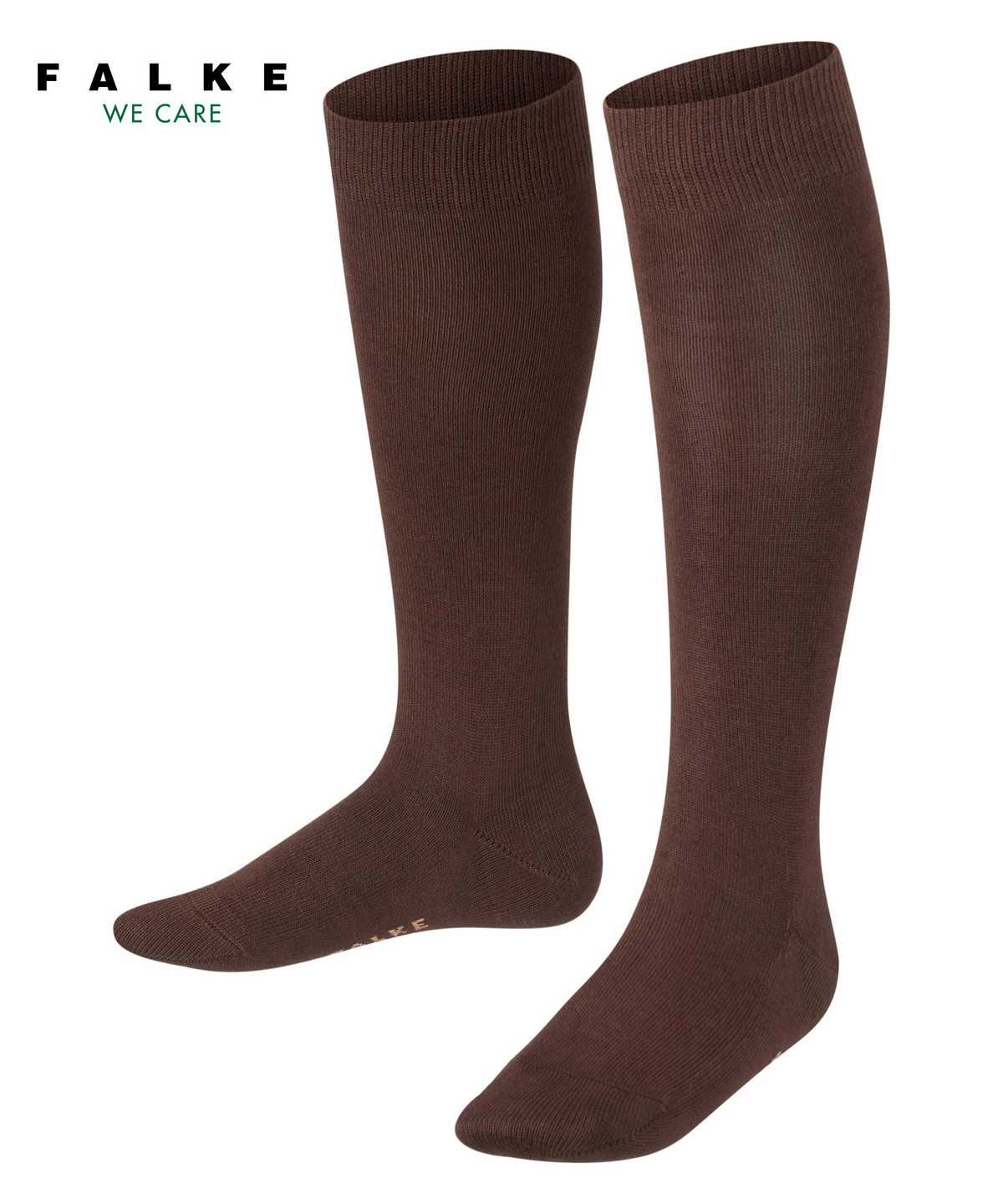 Skarpetki Falke Family Knee-high Socks Dziecięce Brązowe | FDVALO-681