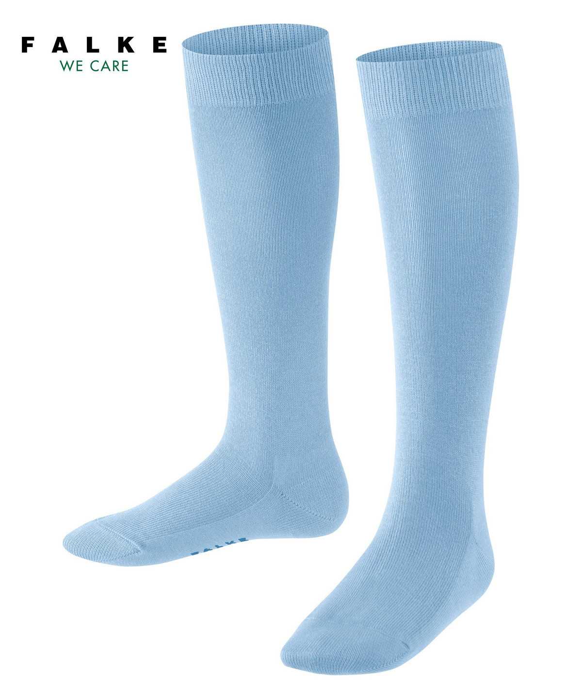 Skarpetki Falke Family Knee-high Socks Dziecięce Niebieskie | QJXUGP-406