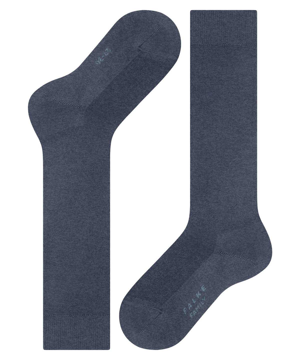 Skarpetki Falke Family Knee-high Socks Dziecięce Niebieskie | DUIATL-586