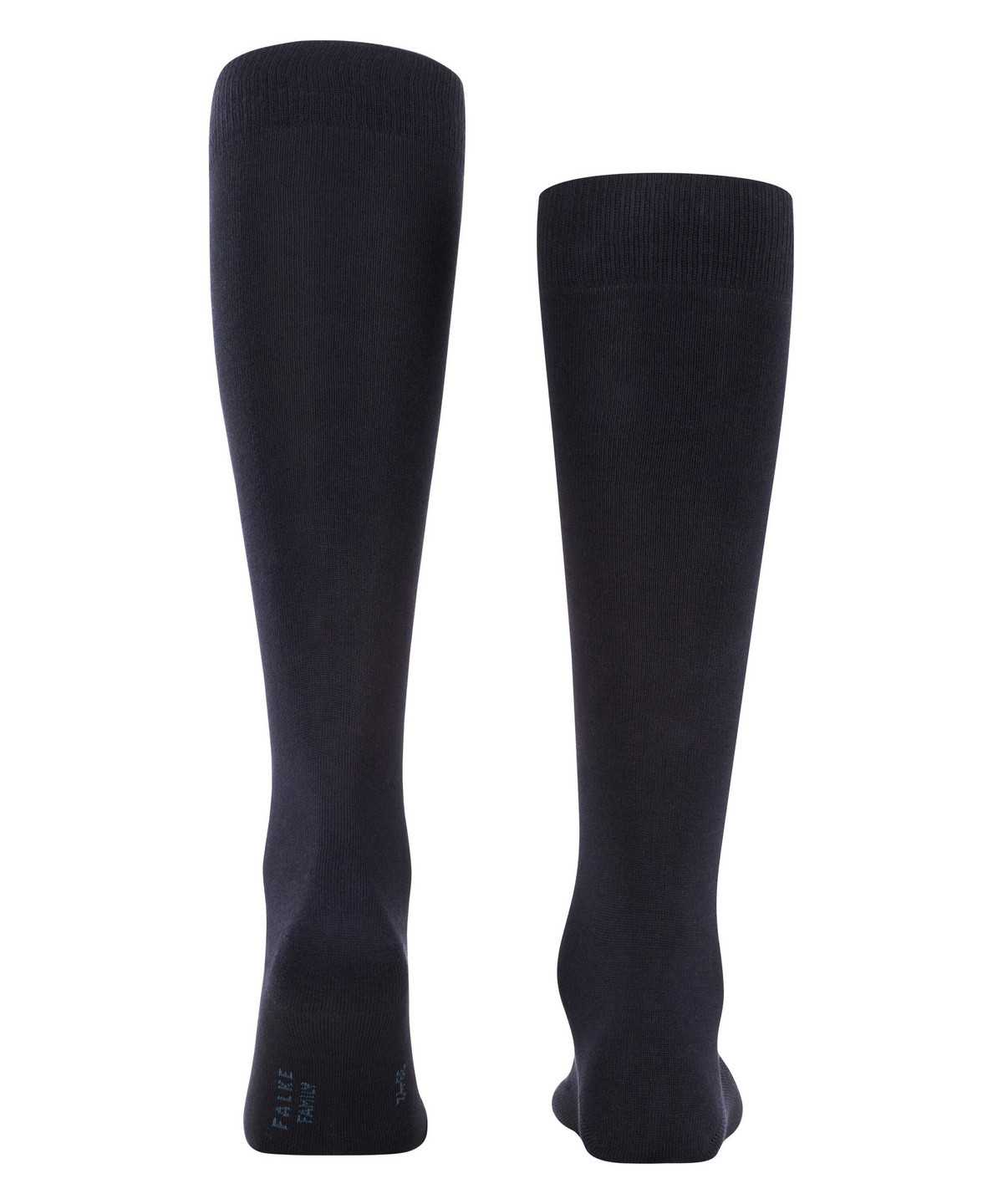 Skarpetki Falke Family Knee-high Socks Męskie Niebieskie | NQCBOP-427