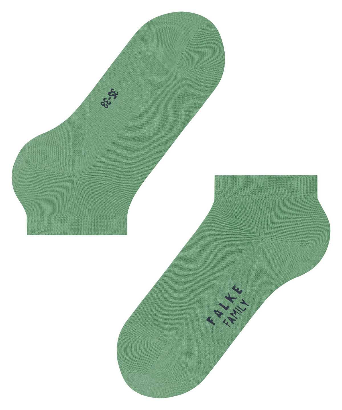 Skarpetki Falke Family Sneaker socks Damskie Zielone | IZNRWU-641