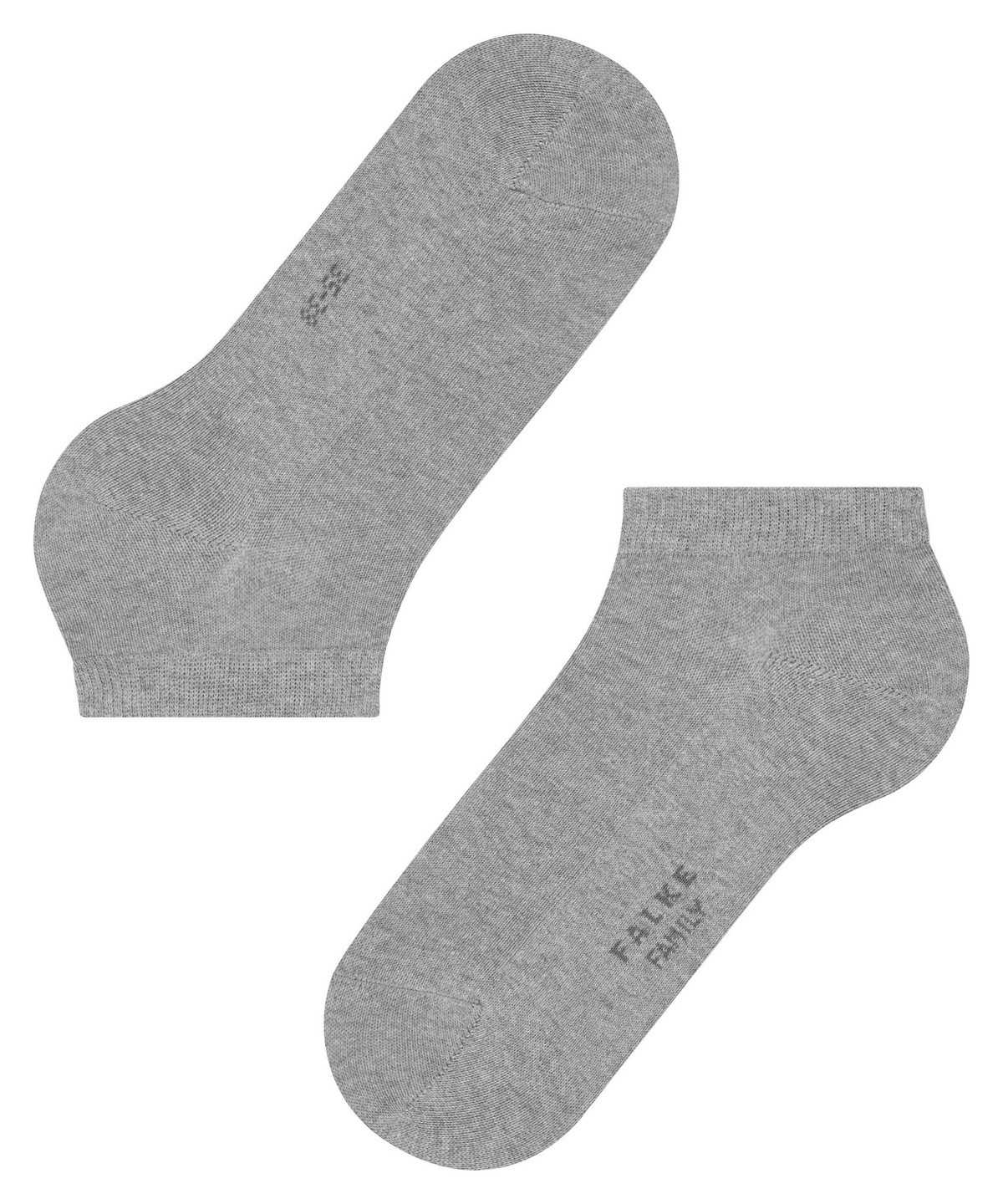 Skarpetki Falke Family Sneaker socks Damskie Szare | QWSUNY-582