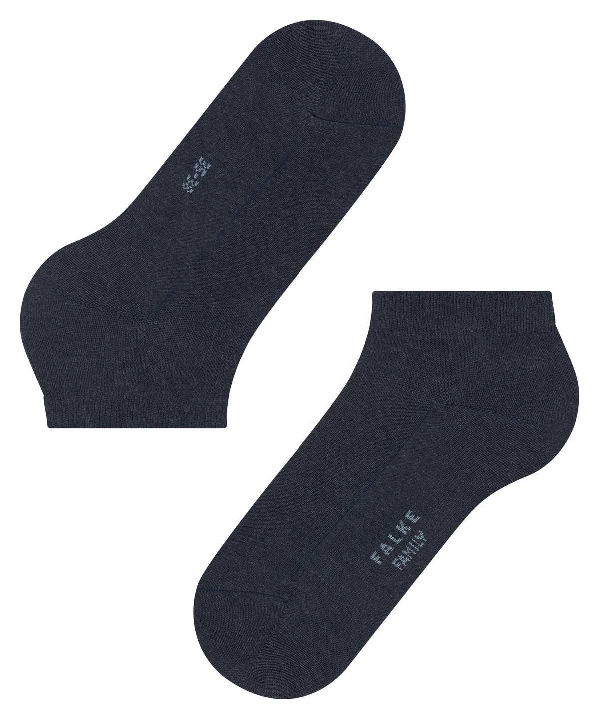 Skarpetki Falke Family Sneaker socks Damskie Niebieskie | ENKRQS-813