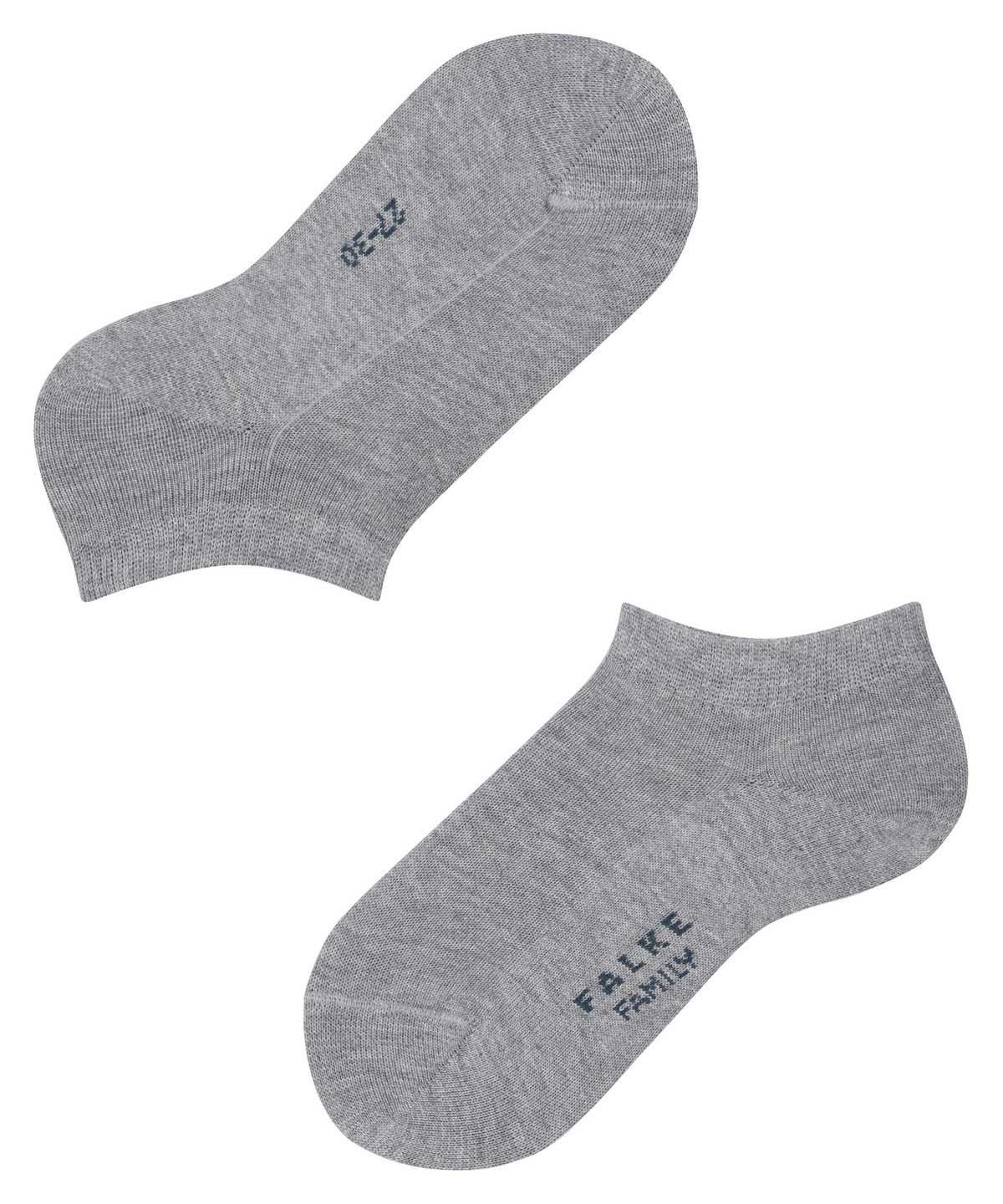 Skarpetki Falke Family Sneaker socks Dziecięce Szare | GMZQNS-379