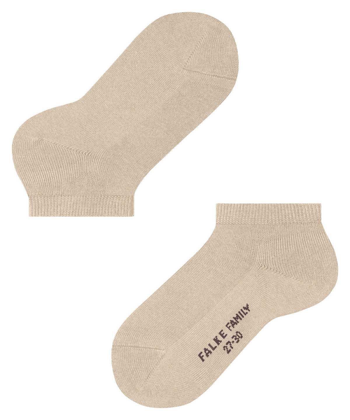 Skarpetki Falke Family Sneaker socks Dziecięce Beżowe | YRUACK-239