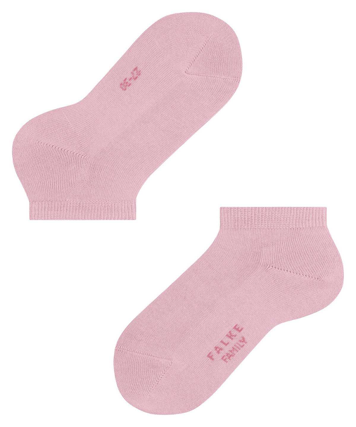 Skarpetki Falke Family Sneaker socks Dziecięce Różowe | POTINV-246