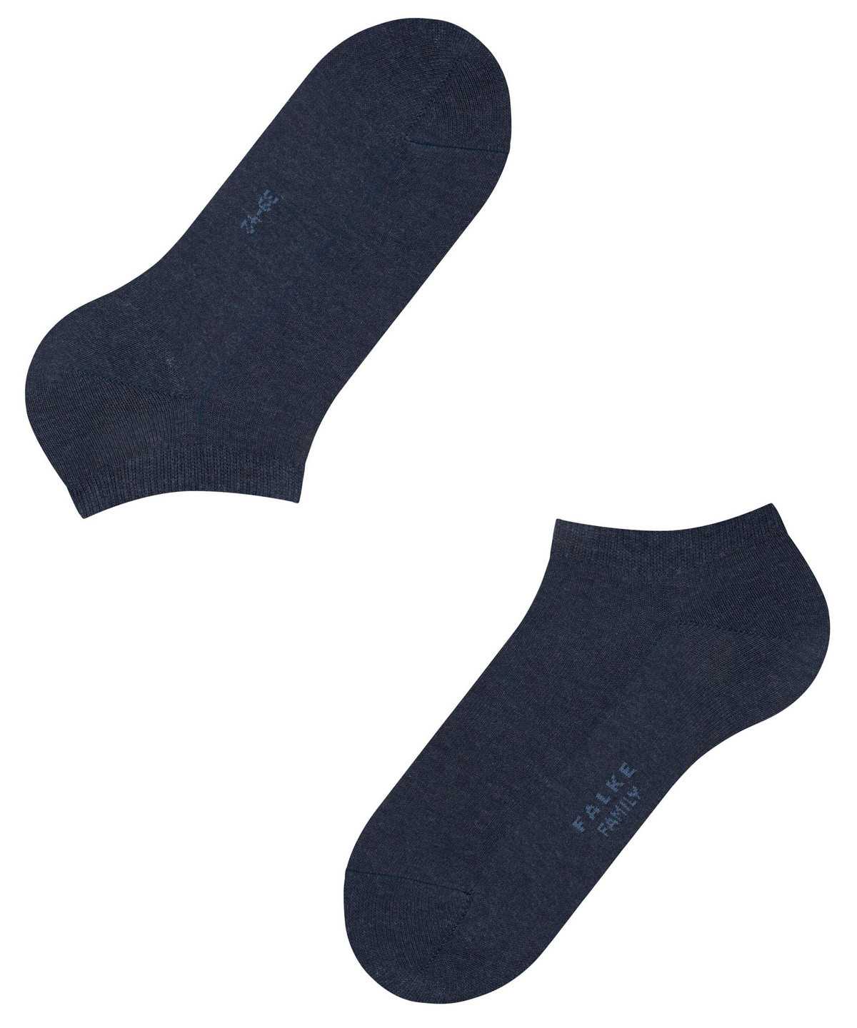 Skarpetki Falke Family Sneaker socks Męskie Niebieskie | FMQCOE-138