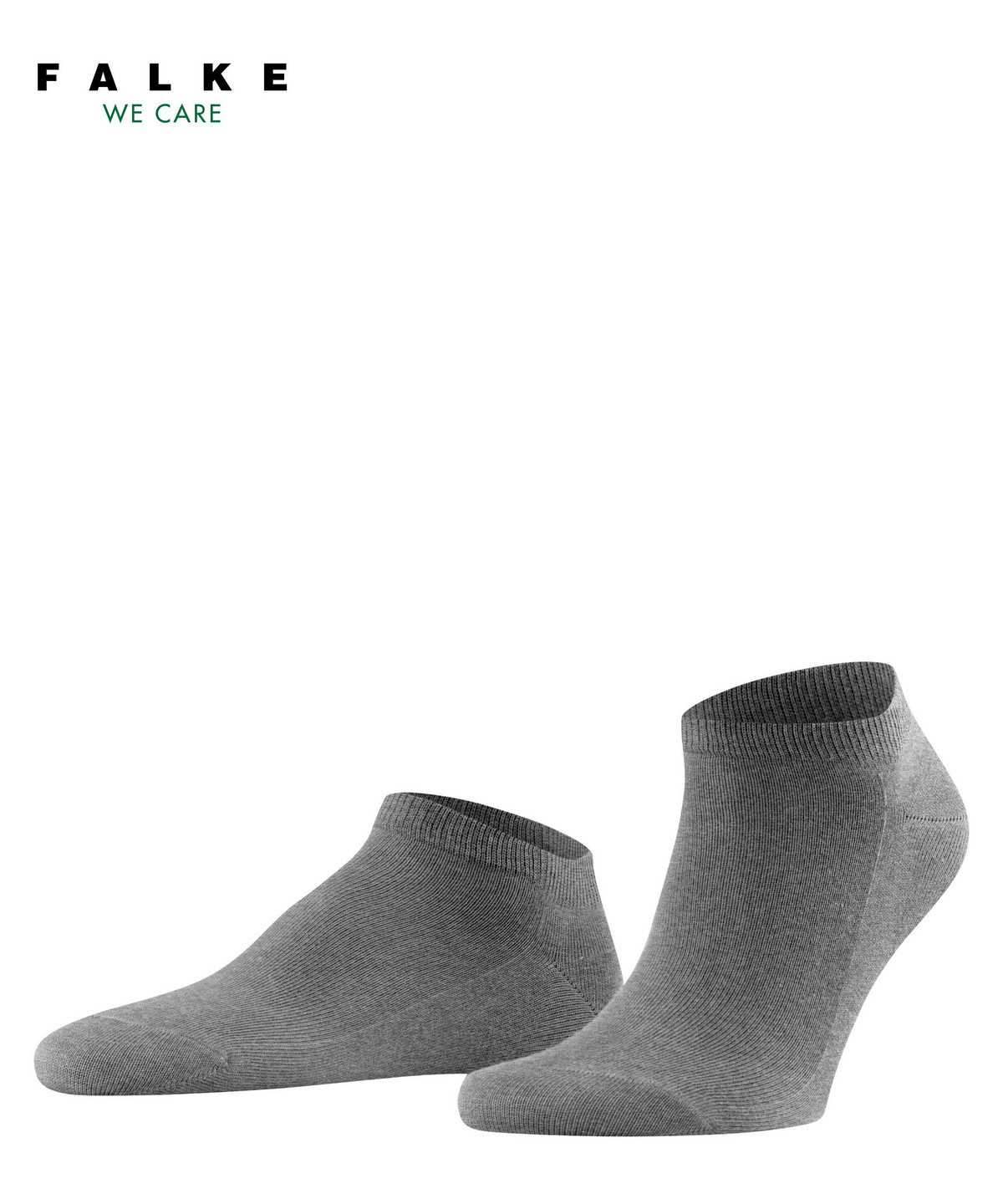 Skarpetki Falke Family Sneaker socks Męskie Szare | CZBSVM-102