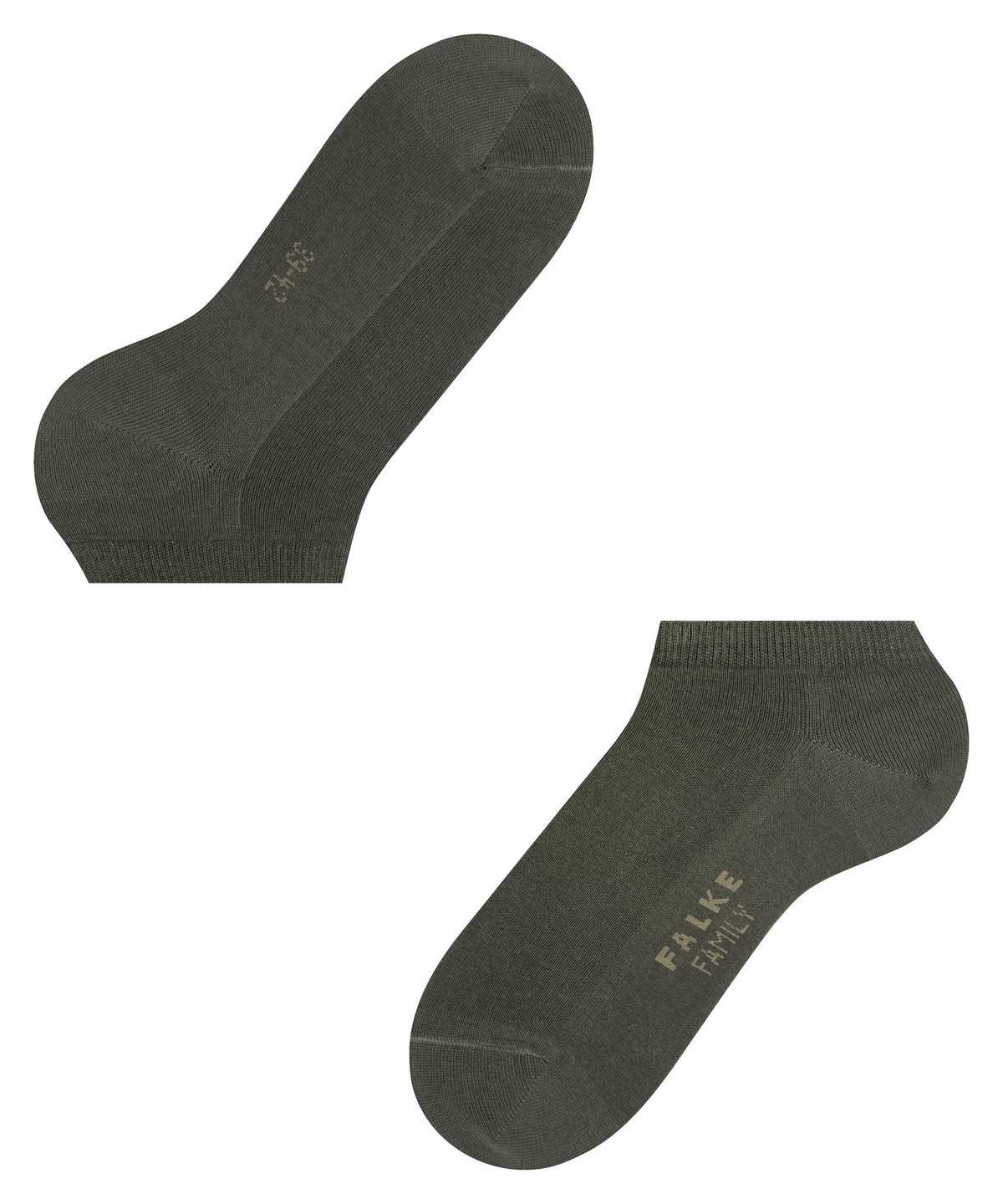 Skarpetki Falke Family Sneaker socks Męskie Zielone | LTROBD-654