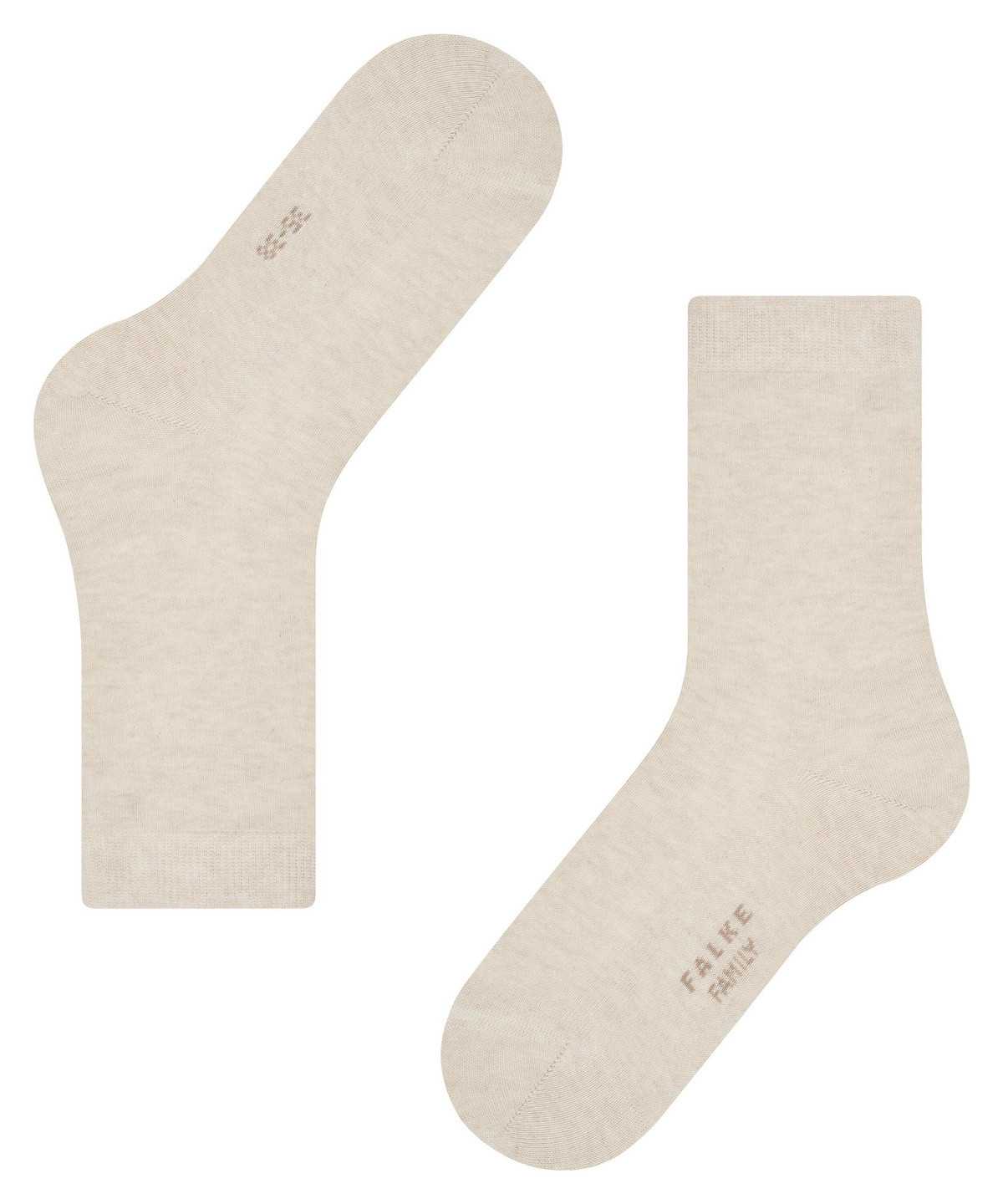 Skarpetki Falke Family Socks Damskie Beżowe | QIVHDT-103