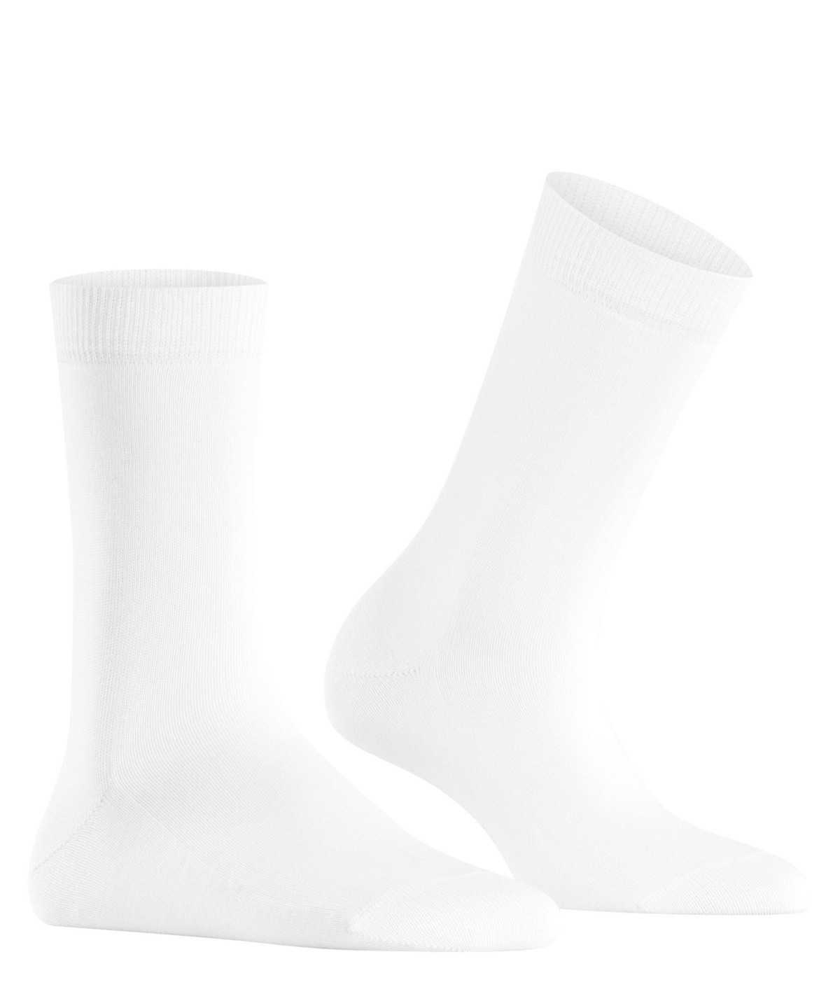 Skarpetki Falke Family Socks Damskie Białe | TXAIGJ-849