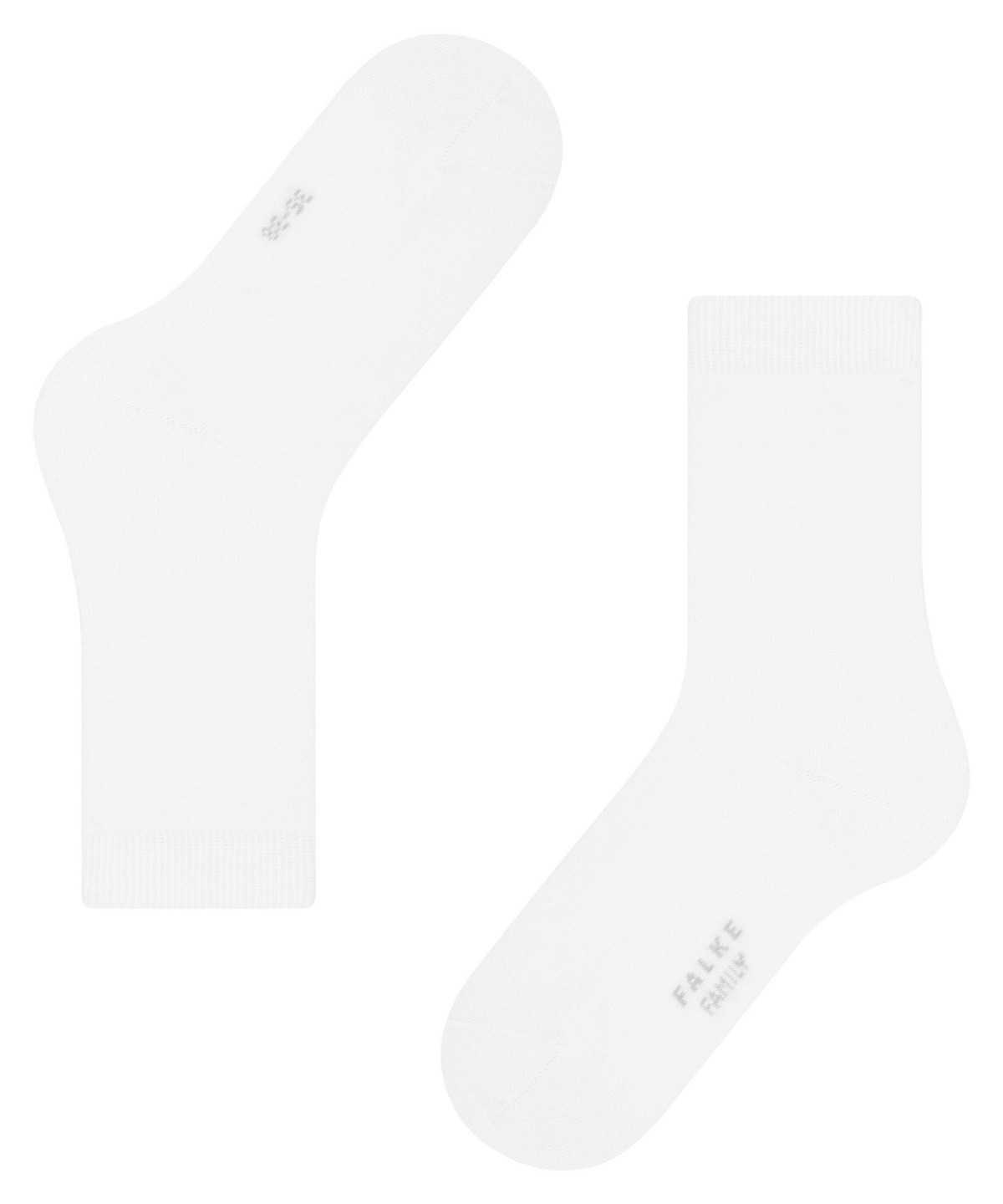 Skarpetki Falke Family Socks Damskie Białe | TXAIGJ-849