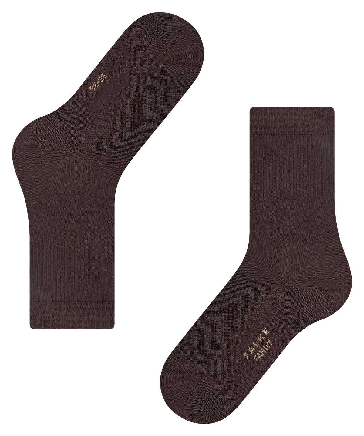 Skarpetki Falke Family Socks Damskie Brązowe | ZBQFAR-104