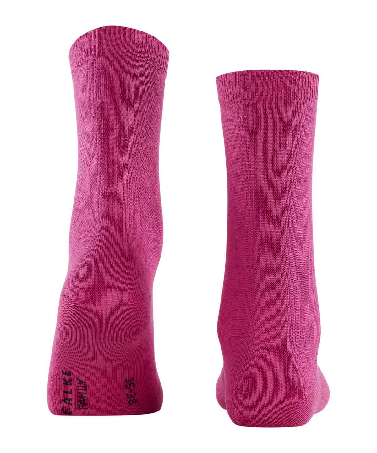 Skarpetki Falke Family Socks Damskie Czerwone | CRBVHZ-406