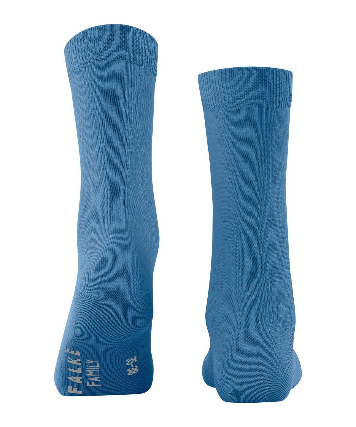 Skarpetki Falke Family Socks Damskie Niebieskie | XDMLCQ-194