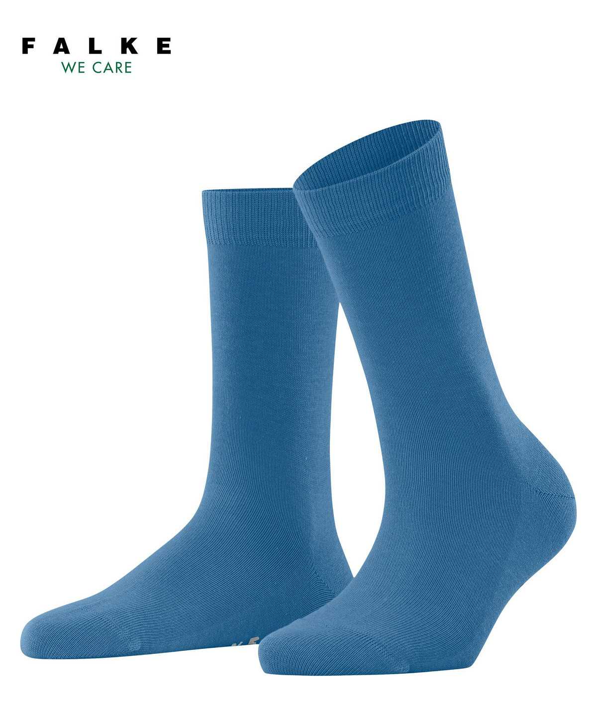 Skarpetki Falke Family Socks Damskie Niebieskie | XDMLCQ-194