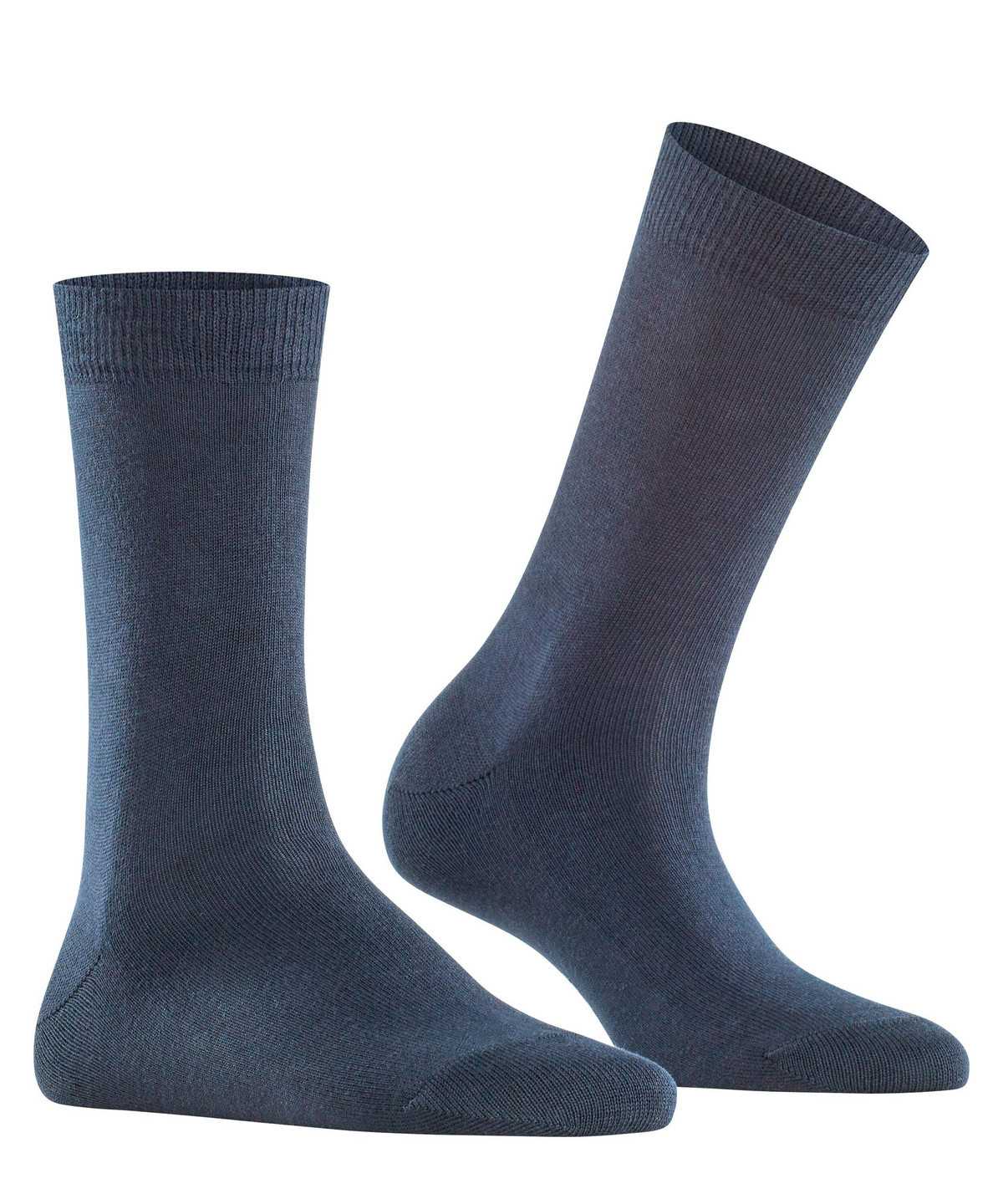 Skarpetki Falke Family Socks Damskie Niebieskie | PDCKIN-576