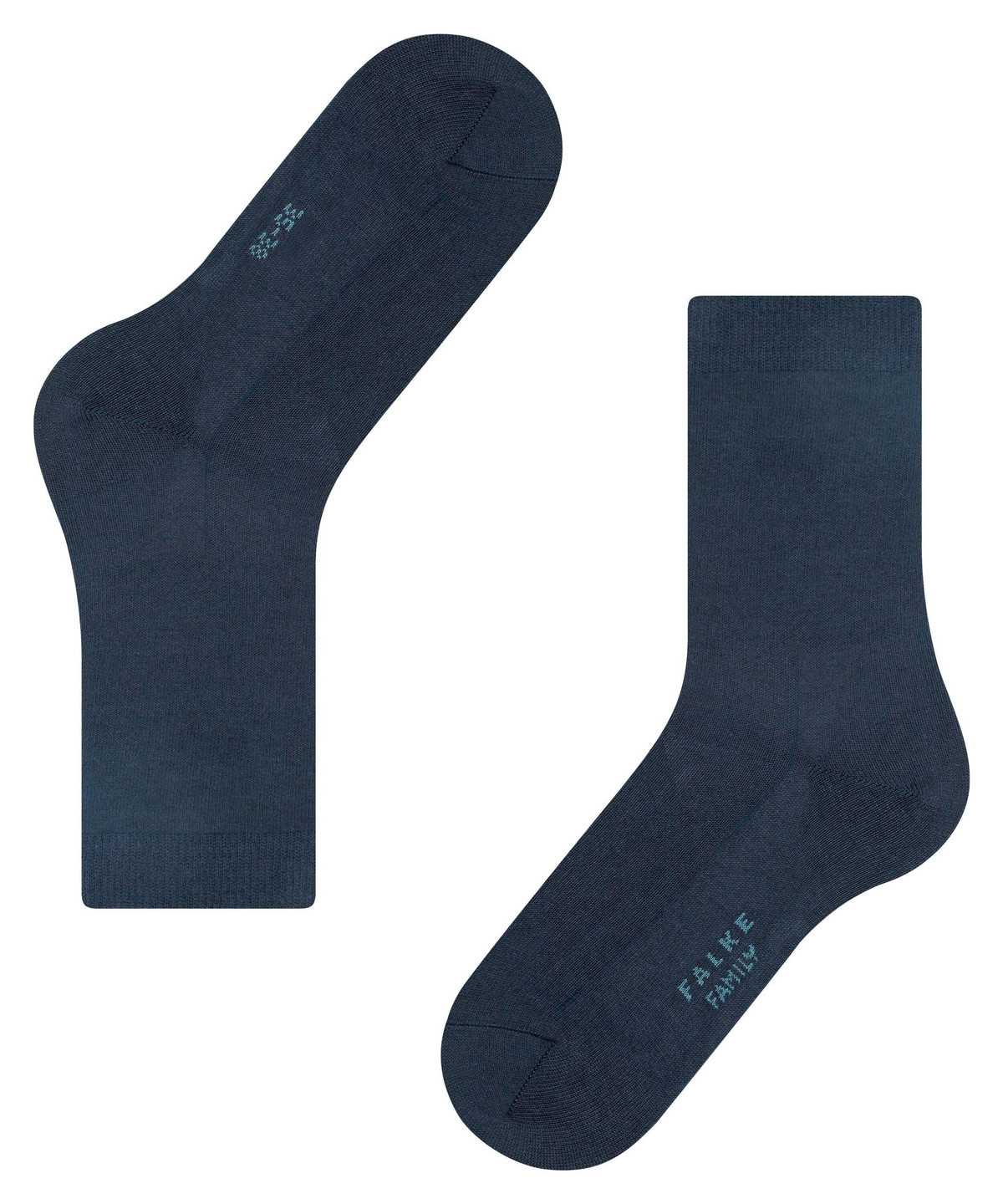 Skarpetki Falke Family Socks Damskie Niebieskie | PDCKIN-576