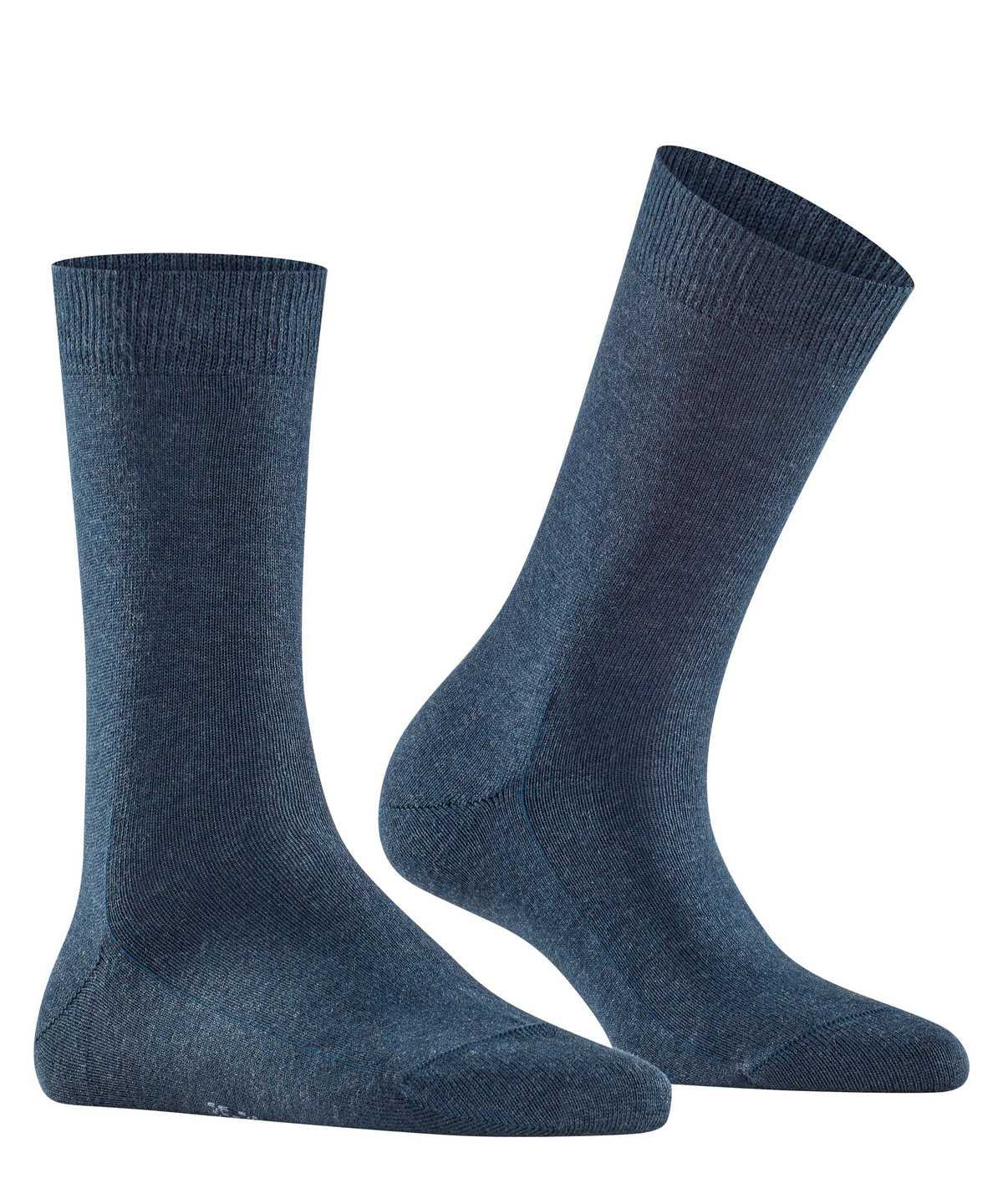 Skarpetki Falke Family Socks Damskie Niebieskie | XQCHWS-512