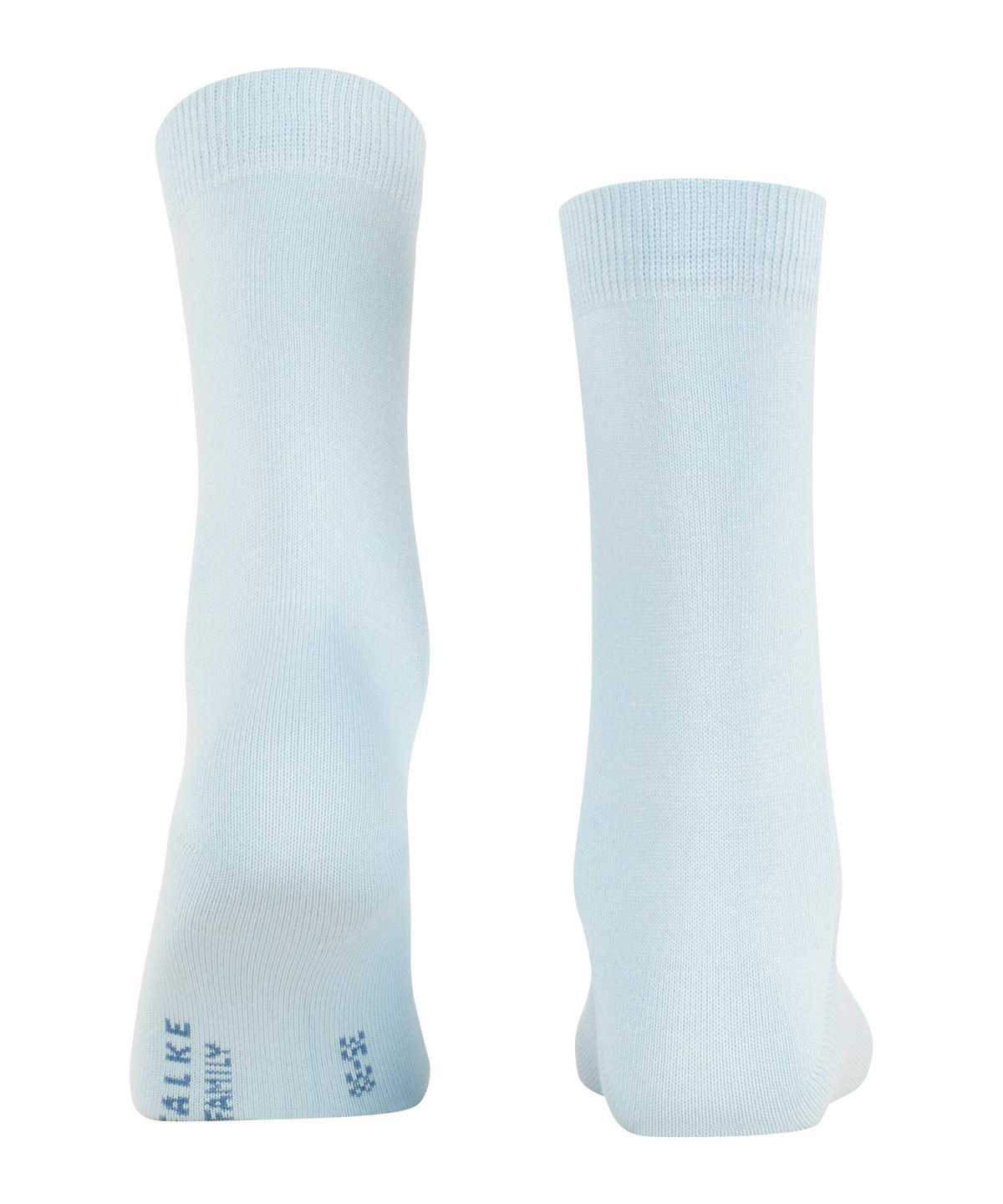 Skarpetki Falke Family Socks Damskie Niebieskie | ZMBDPJ-732