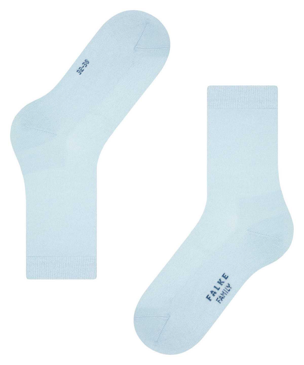 Skarpetki Falke Family Socks Damskie Niebieskie | ZMBDPJ-732