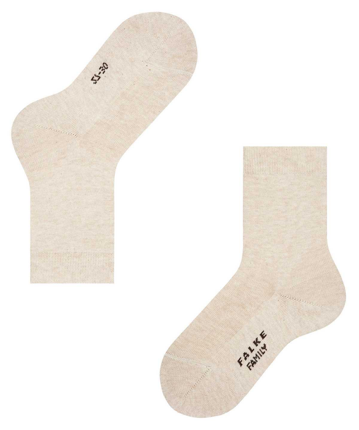 Skarpetki Falke Family Socks Dziecięce Beżowe | WQMYEV-876