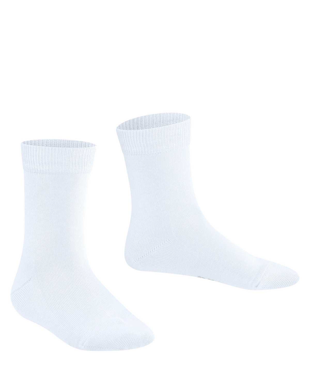 Skarpetki Falke Family Socks Dziecięce Białe | CKSAIW-319