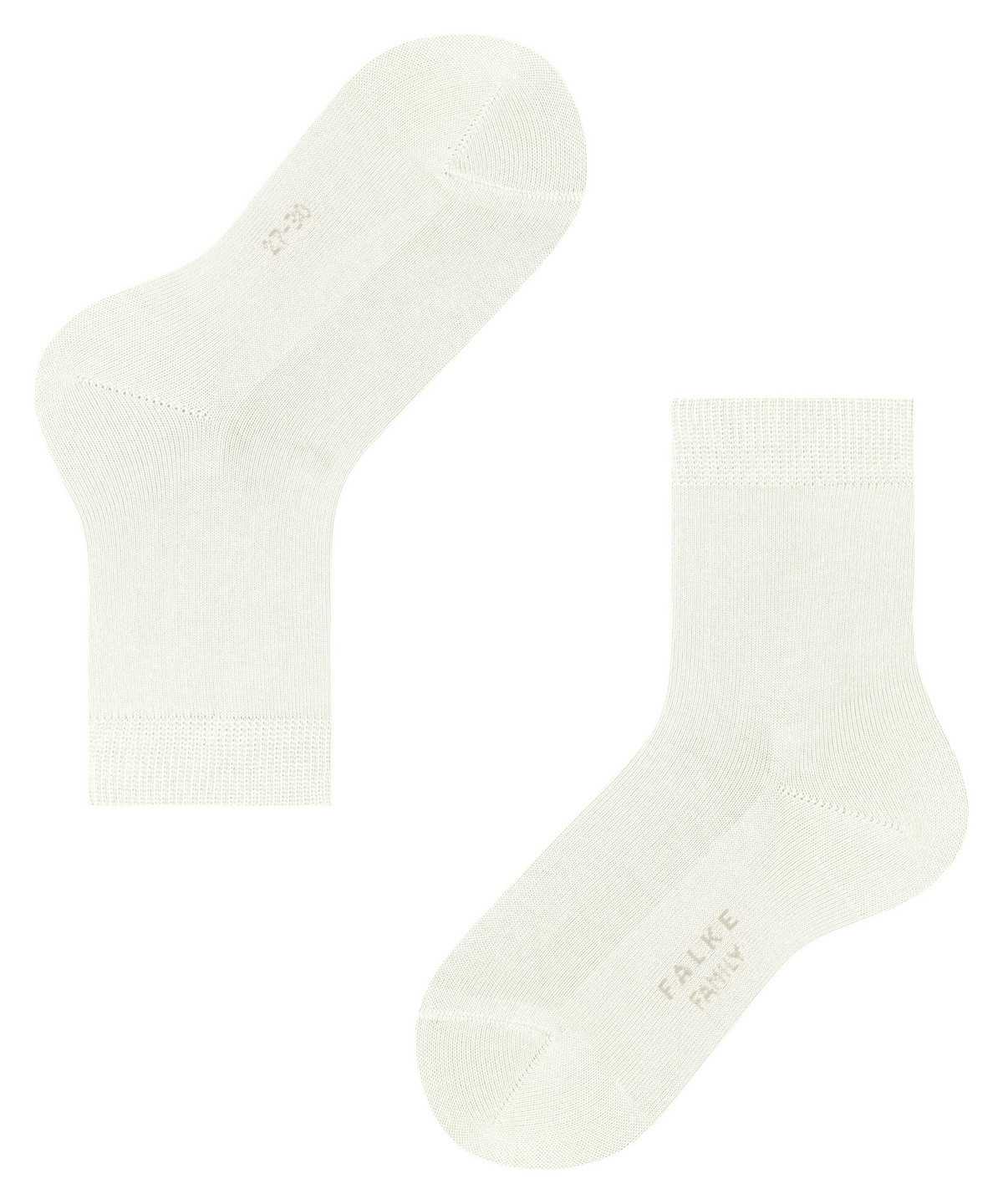 Skarpetki Falke Family Socks Dziecięce Białe | NLXUPO-743