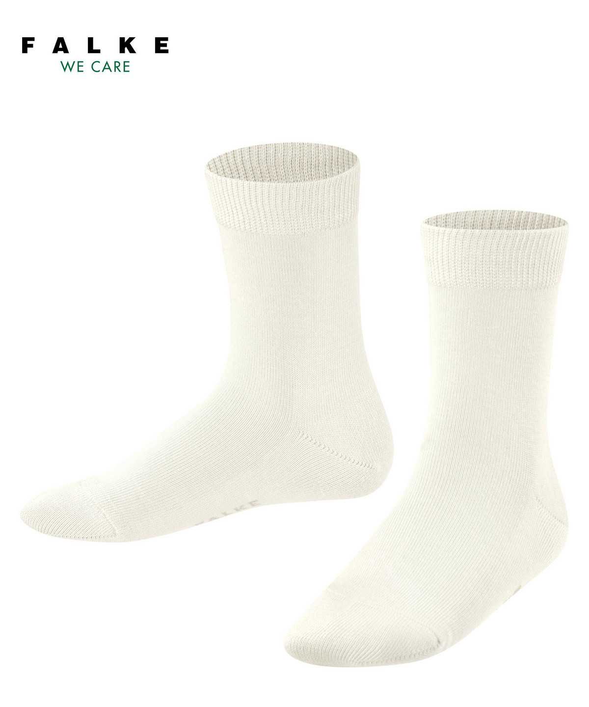 Skarpetki Falke Family Socks Dziecięce Białe | NLXUPO-743