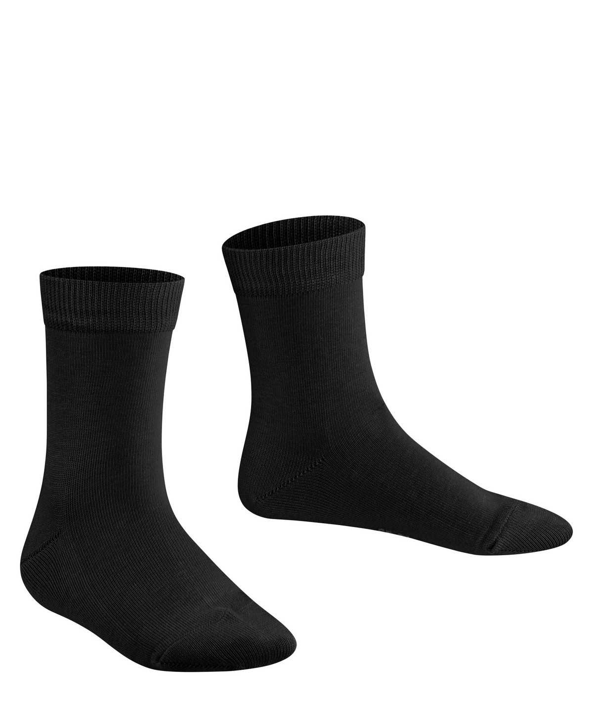 Skarpetki Falke Family Socks Dziecięce Czarne | INHRAZ-568