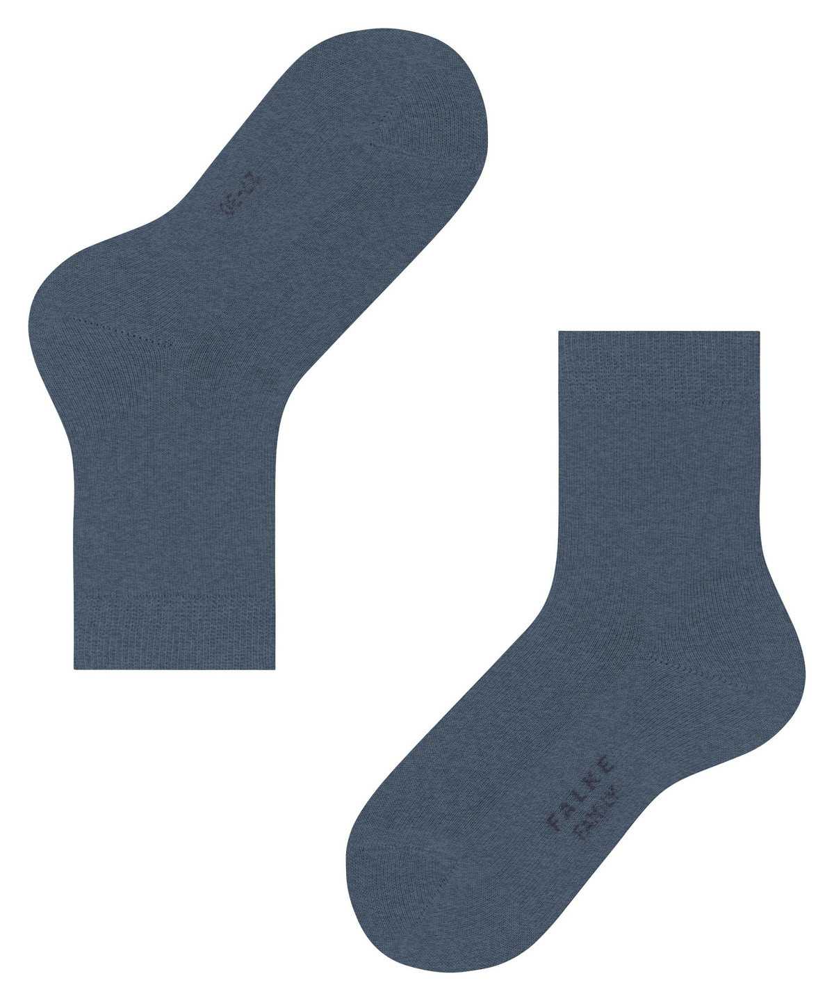 Skarpetki Falke Family Socks Dziecięce Niebieskie | KRMLSA-293