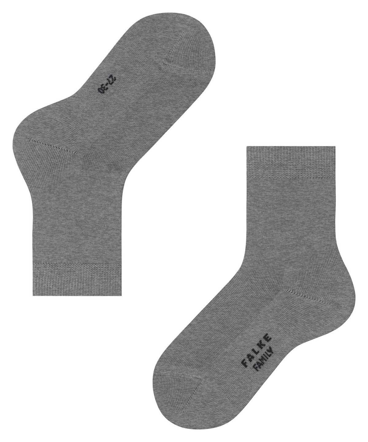 Skarpetki Falke Family Socks Dziecięce Szare | ZGWYVL-857