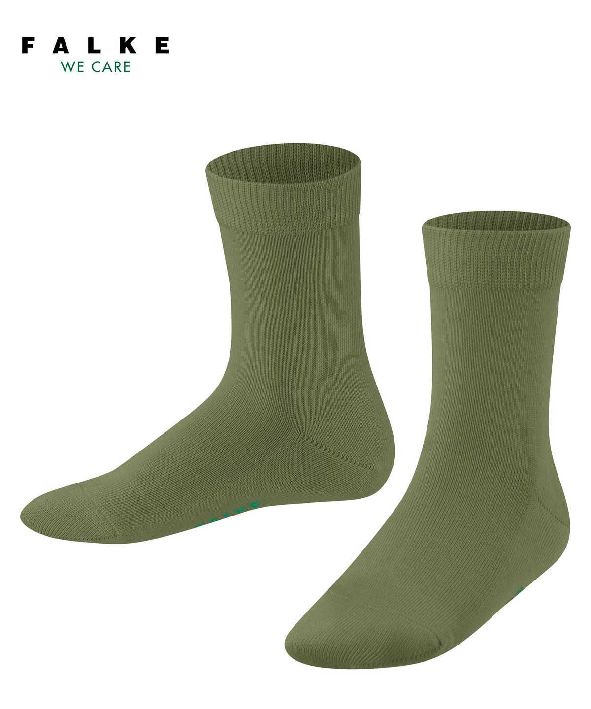 Skarpetki Falke Family Socks Dziecięce Zielone | EQVLFM-805