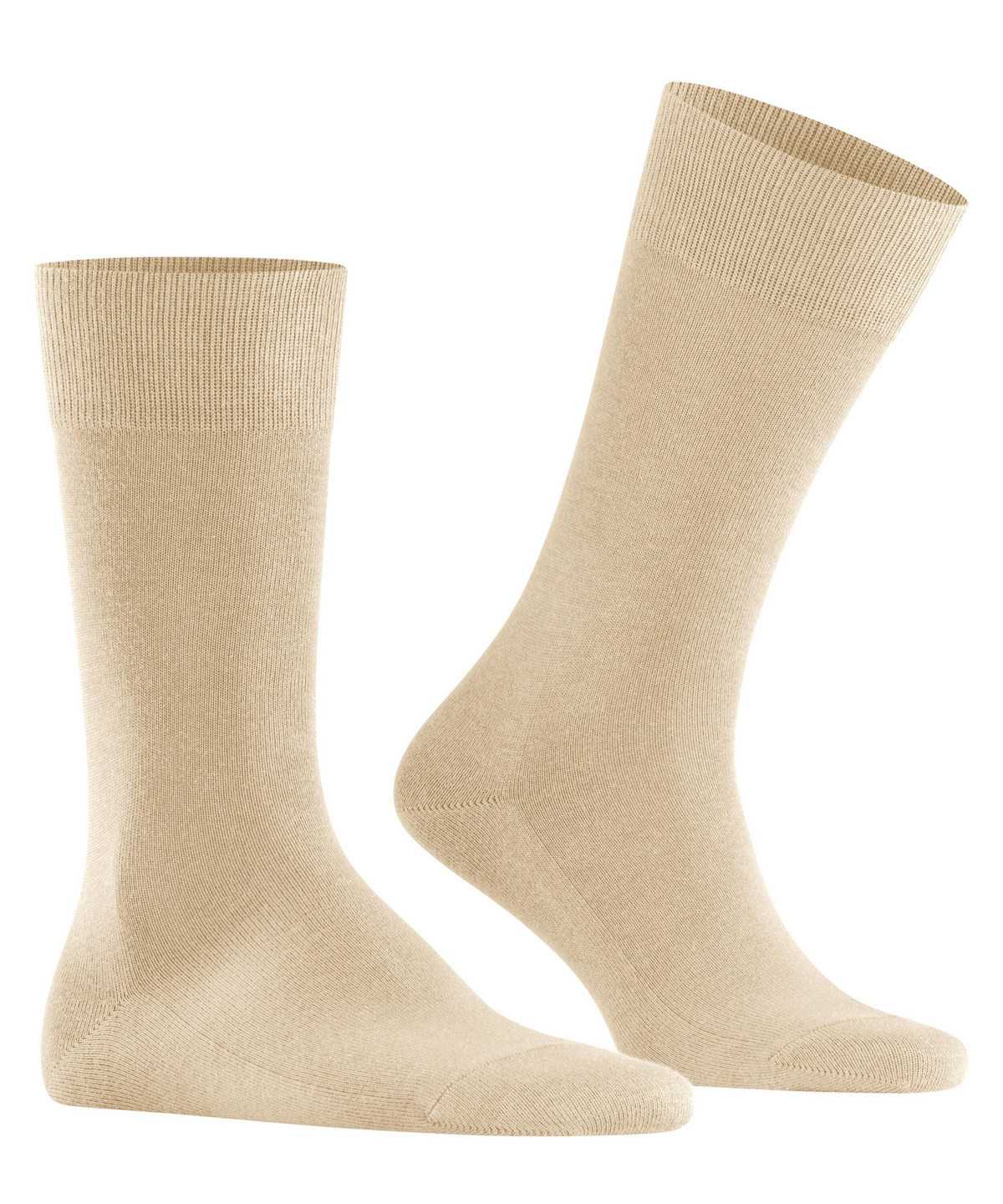 Skarpetki Falke Family Socks Męskie Beżowe | PKHTXC-416