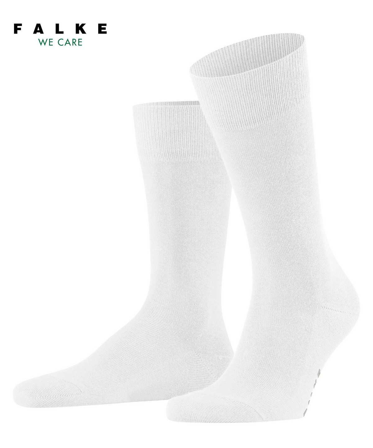 Skarpetki Falke Family Socks Męskie Białe | LPCHVG-375