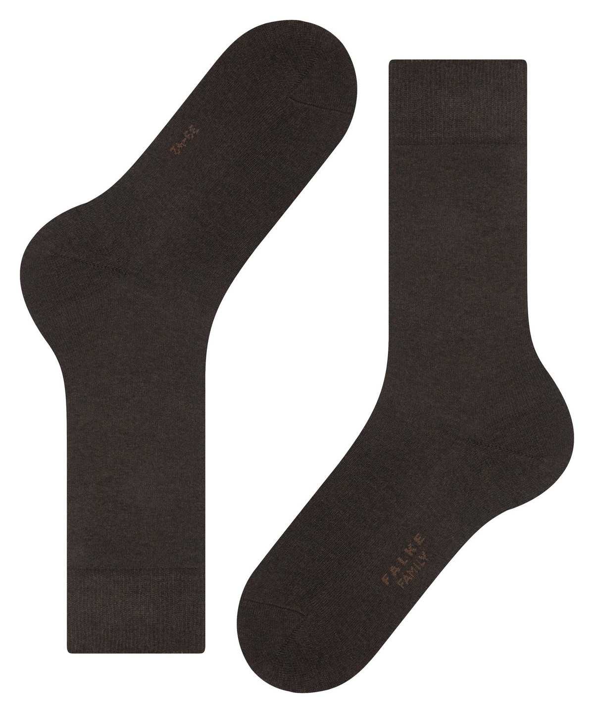 Skarpetki Falke Family Socks Męskie Brązowe | DFERPX-974