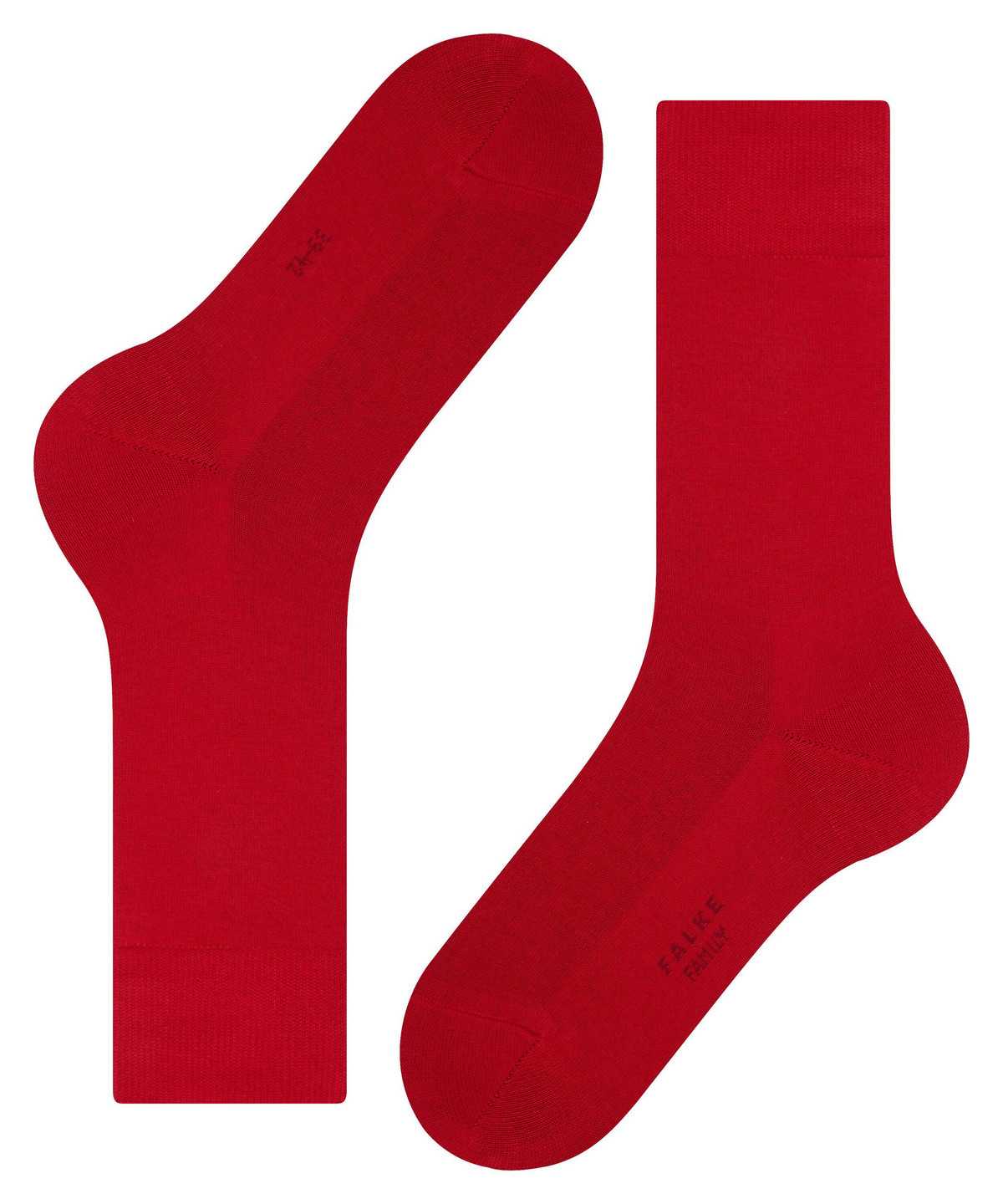 Skarpetki Falke Family Socks Męskie Czerwone | FSLBUK-380