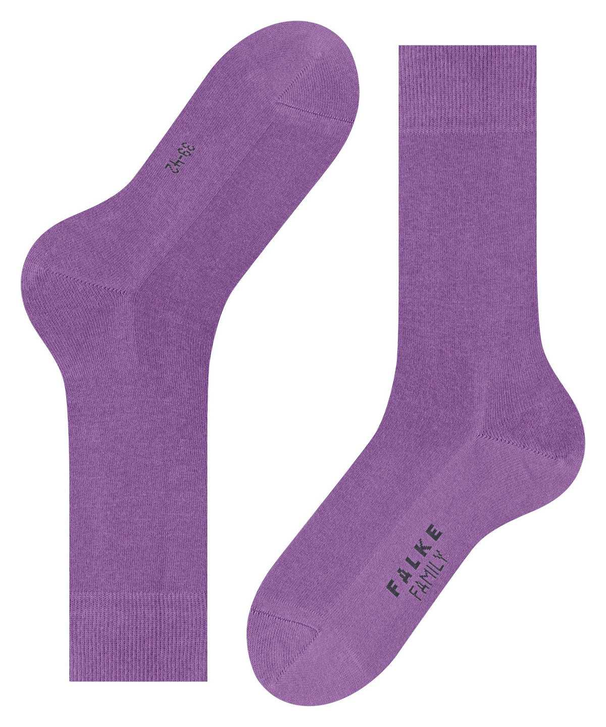 Skarpetki Falke Family Socks Męskie Fioletowe | VILCDT-768