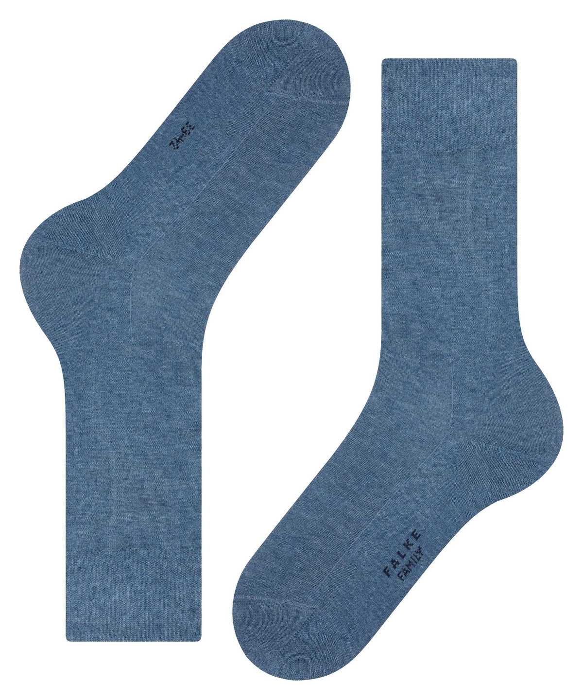 Skarpetki Falke Family Socks Męskie Niebieskie | VMKLON-240