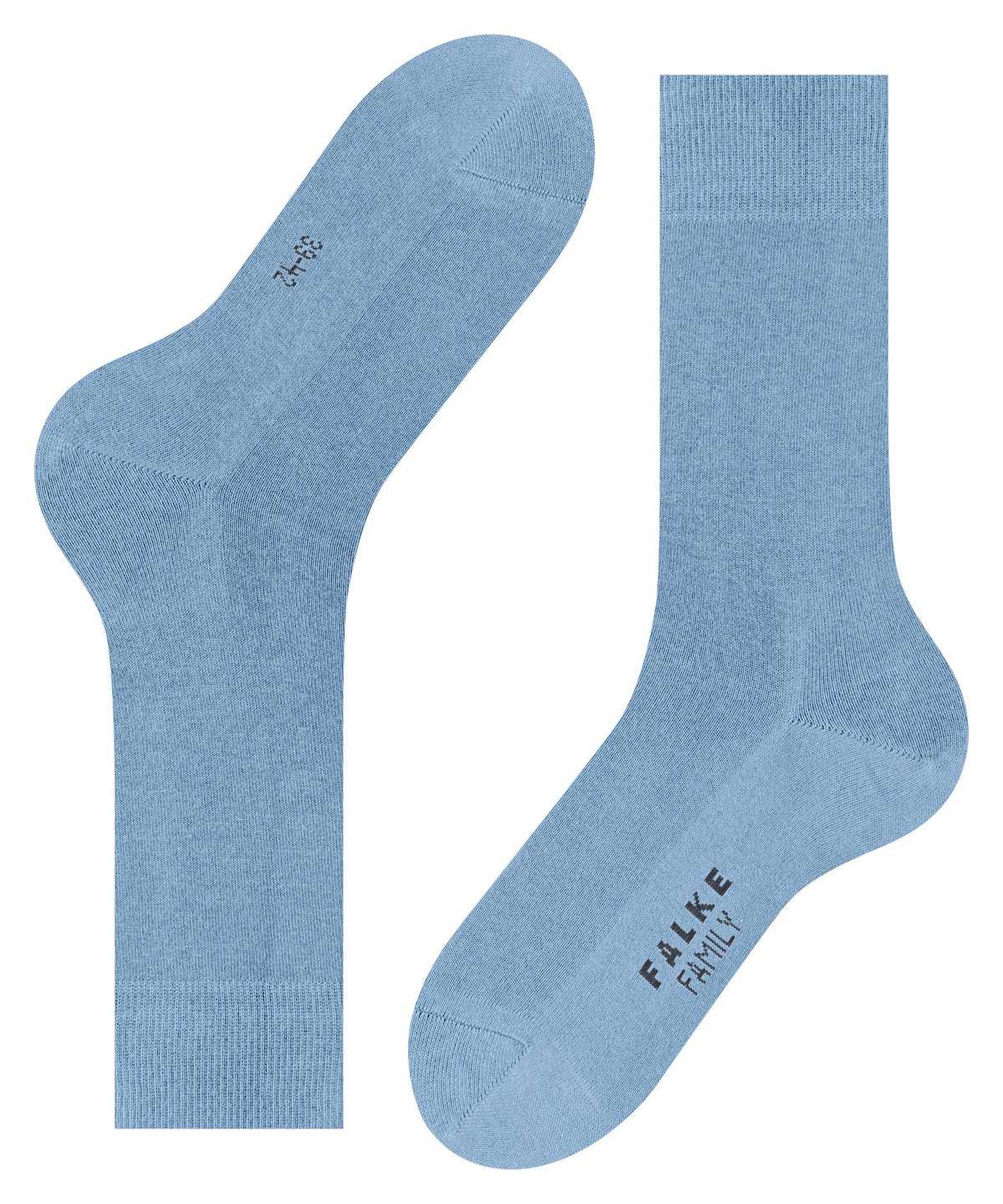 Skarpetki Falke Family Socks Męskie Niebieskie | KQFJER-325